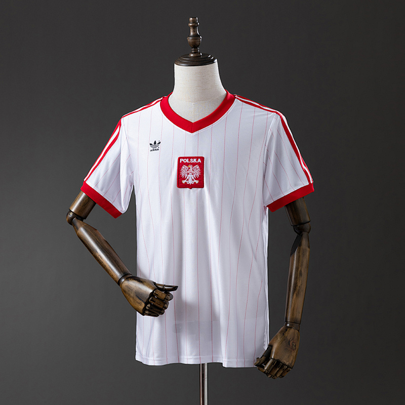 Poland 1982 Home Retro Jersey S-XXL