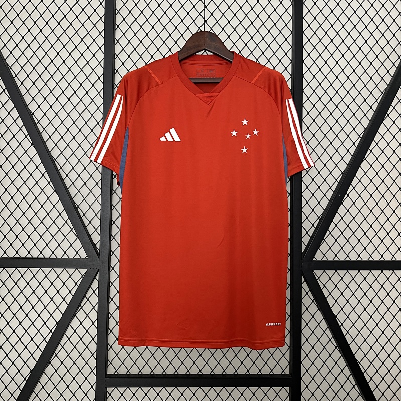 24/25 Cruzeiro Training Wear Red All sponsors S-4XL