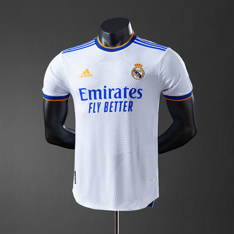 Real Madrid 21/22 Retro Player Version home Jersey S-3XL
