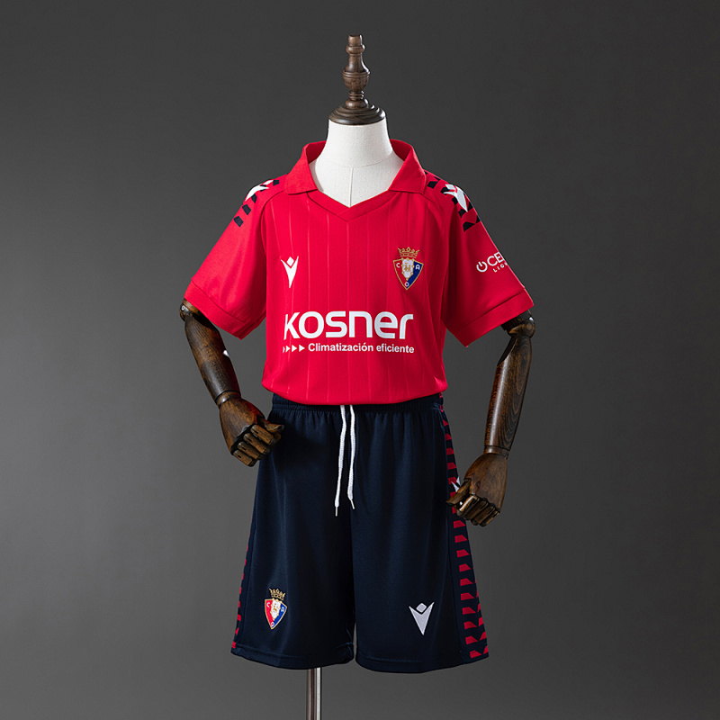 25/26 Kids Osasuna Home Size: 16-28