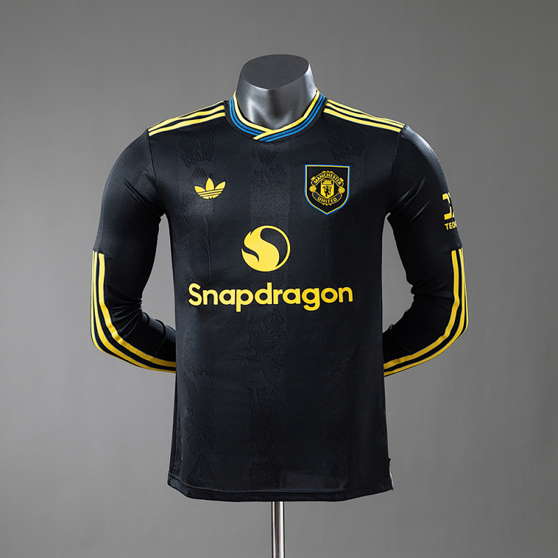 M-U 25/26 Third Away Player Version Long-sleeved Jersey S-XXL