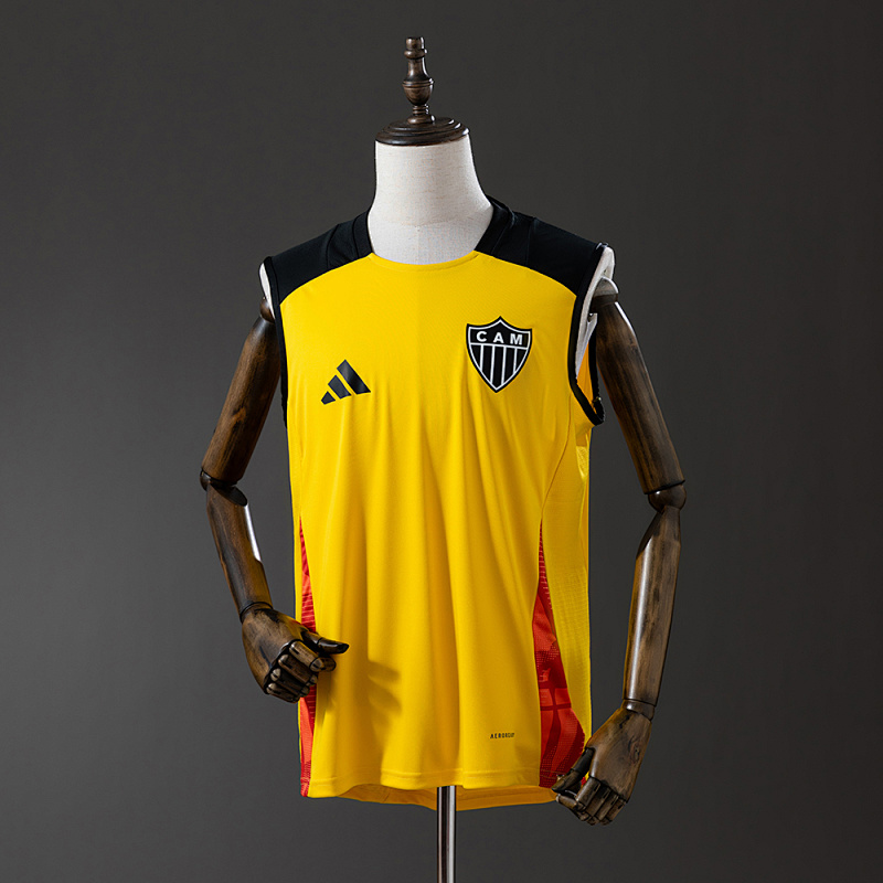 25/26 Atlético Mineiro Training Jersey Yellow S-4XL