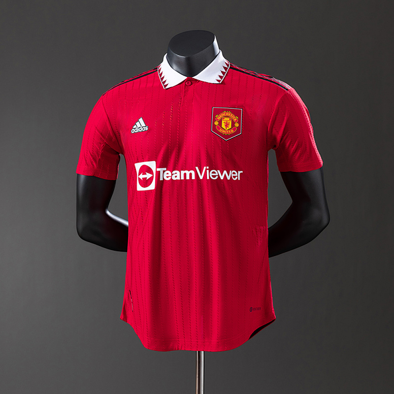 M-U 22/23 Home Player Version Retro Jersey S-3XL