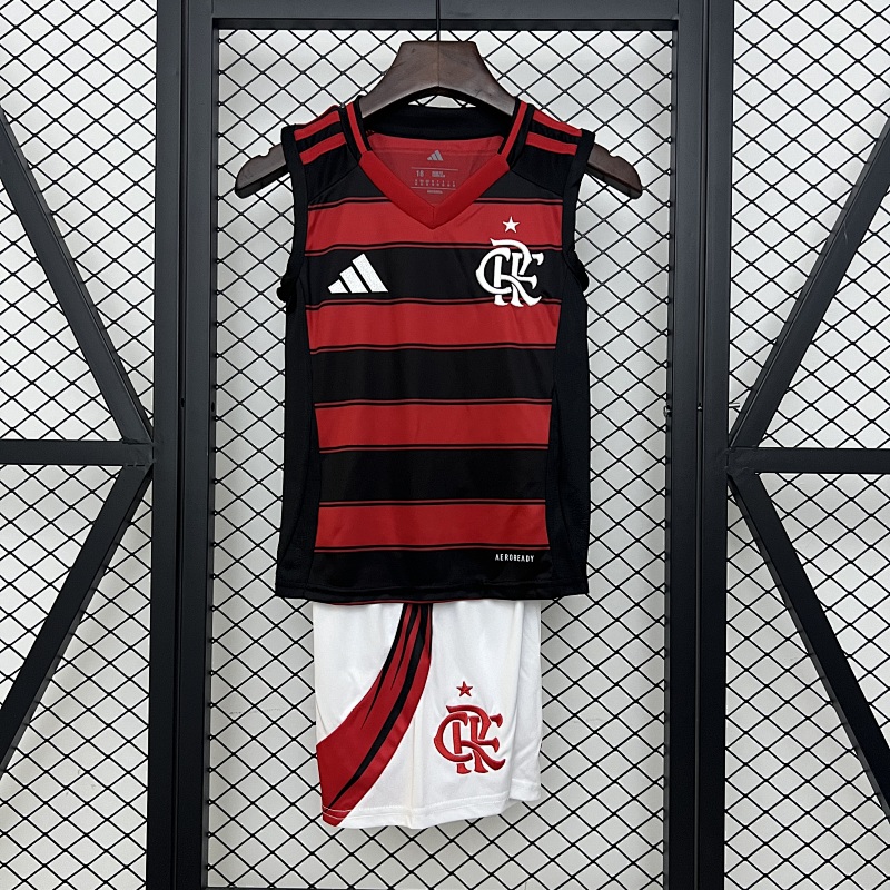 25/26 kids vest Flamengo home size: 16-28