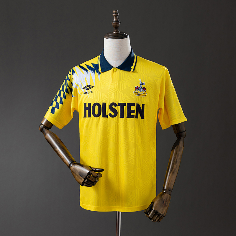 Retro Tottenham 92/94 Away Yellow S-XXL