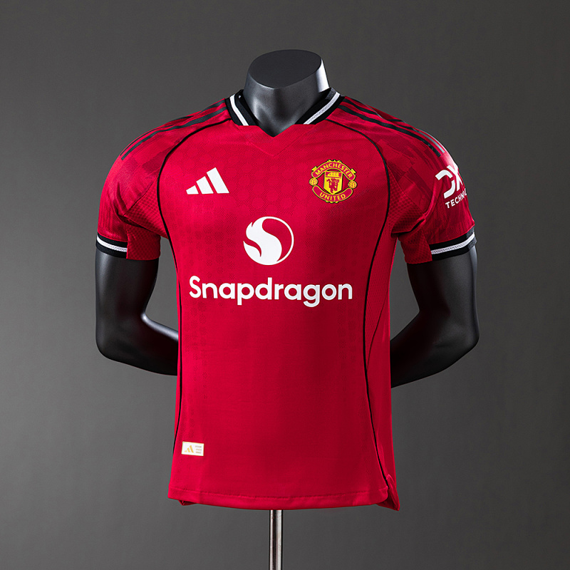 M-U 25/26 Home Player Version Jersey S-4XL