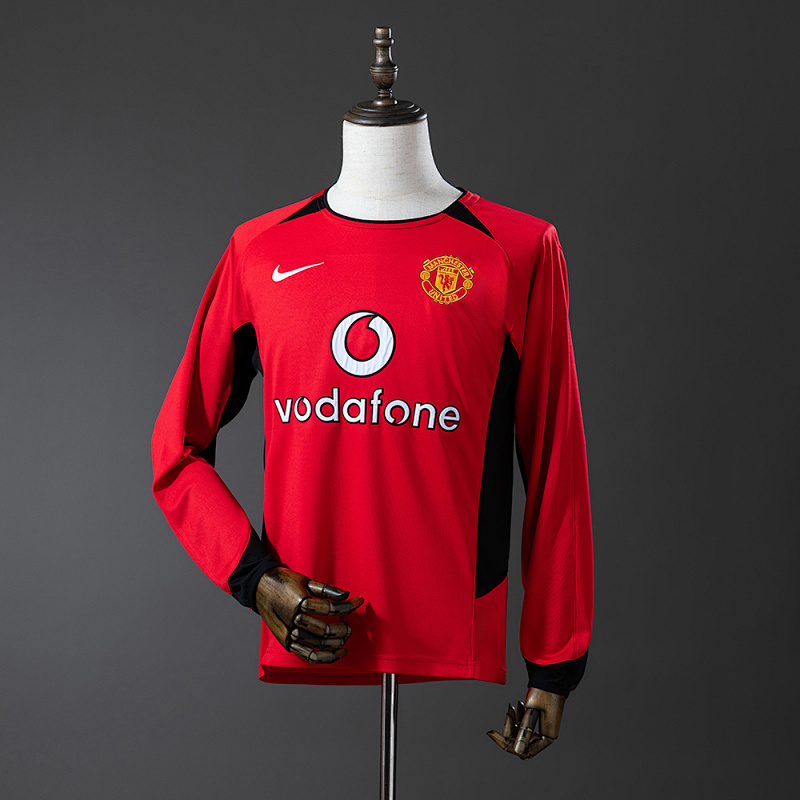 Retro M-U long sleeve 02/04 home S-XXL