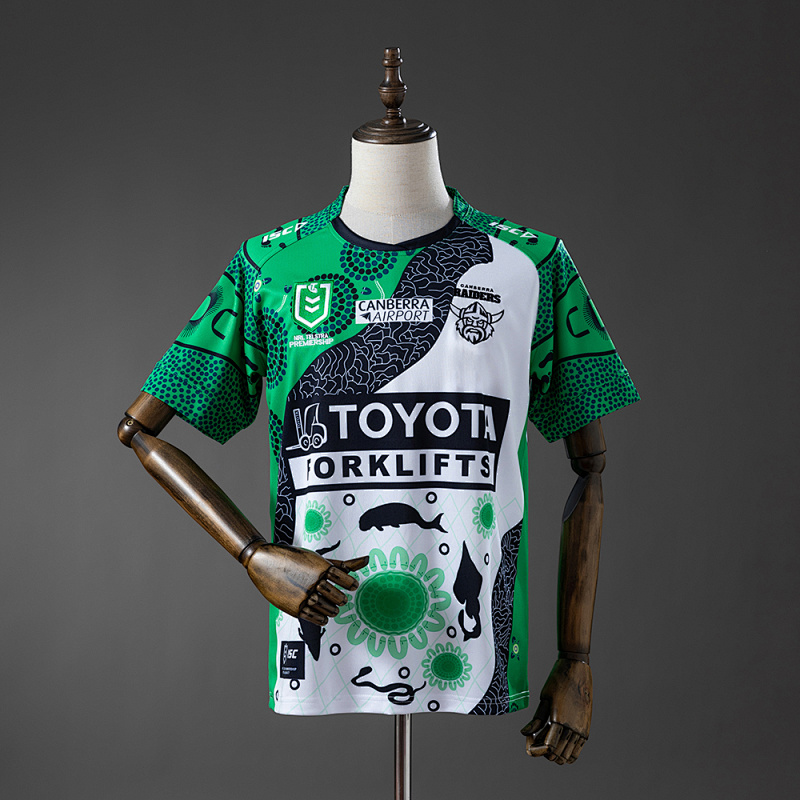 NRL Canberra Raiders 2025 Indigenous Jersey S-5XL