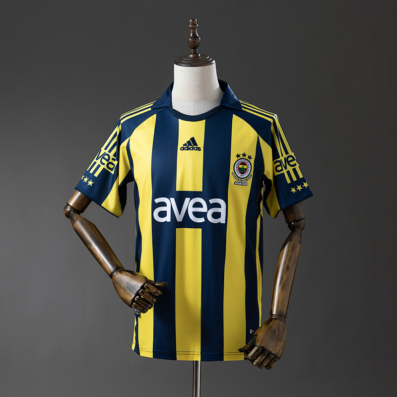 Fenerbahce 08/09 Home Retro Jersey S-XXL