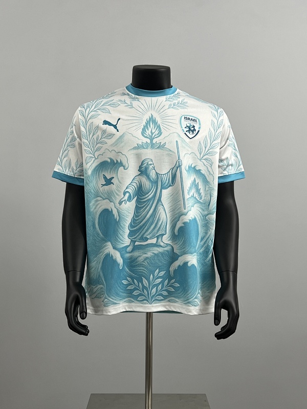 2025 Israel White S-XXL