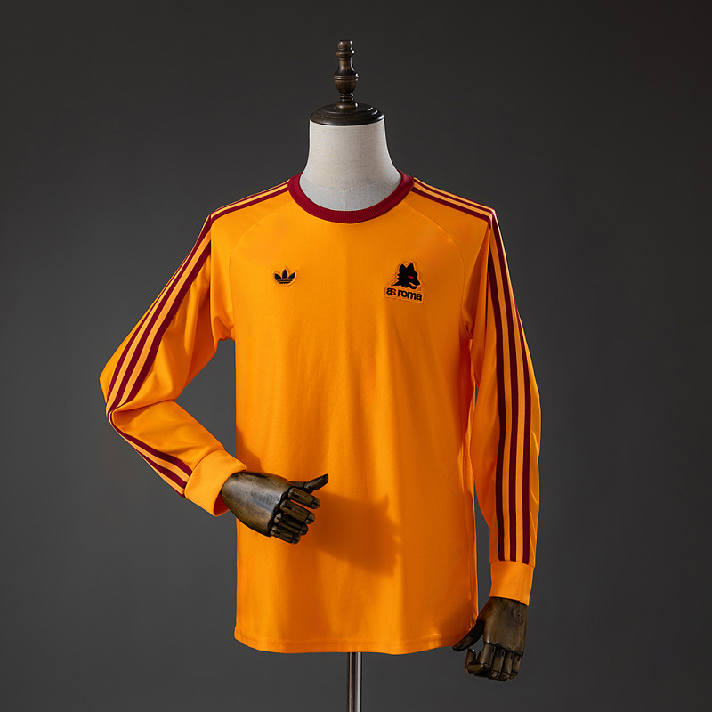 Roma Terrace Icons Long Sleeve T-Shirt Orange S-XXL | album | kang.x.yupoo.com | Supplier Product Catalog