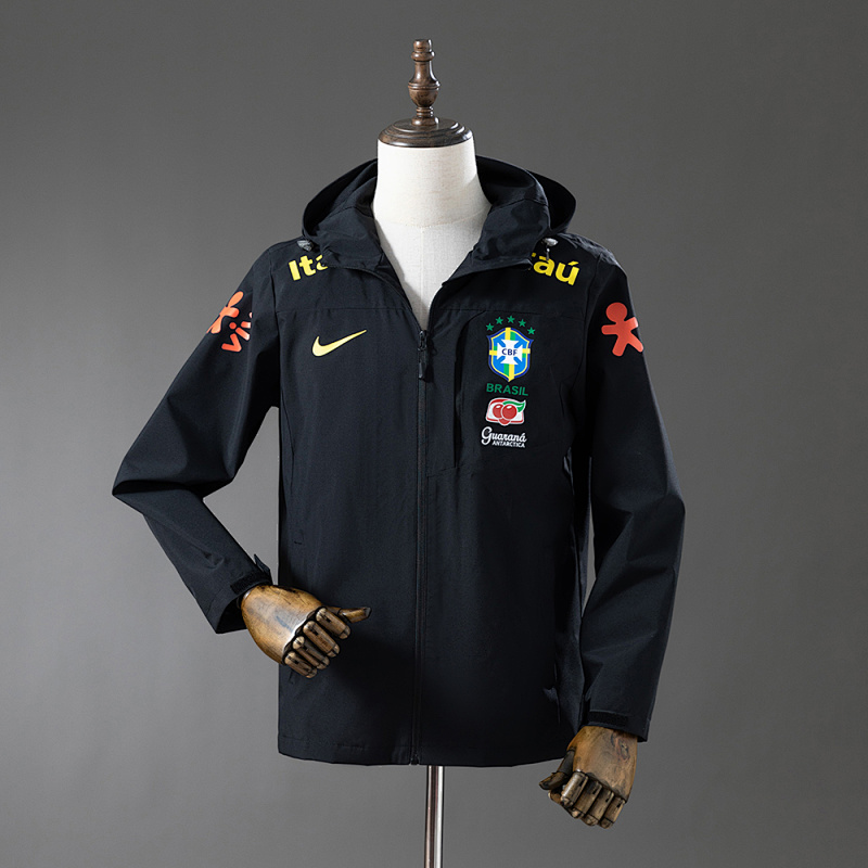 Brazil Windproof Jacket - Black S-XXL