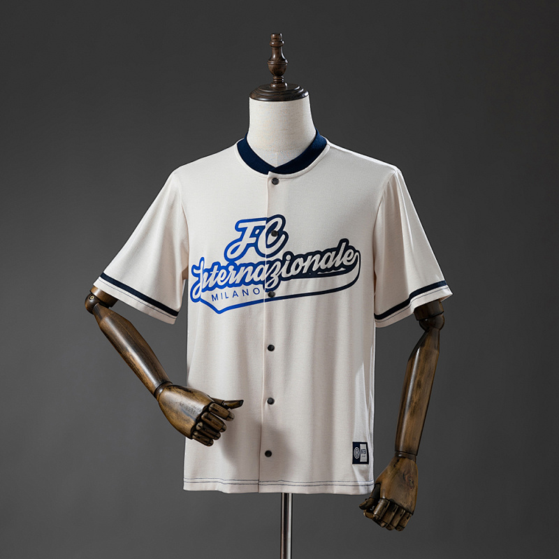 Inter Milan 25/26 Baseball - Beige Jersey S-4XL