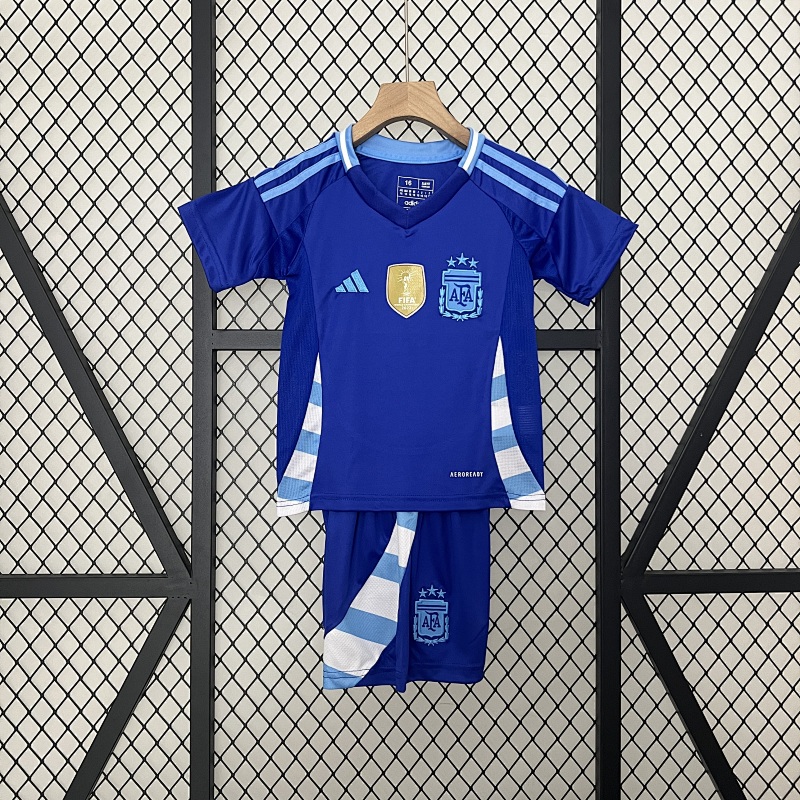 2024 kids Argentina away size: 16-28