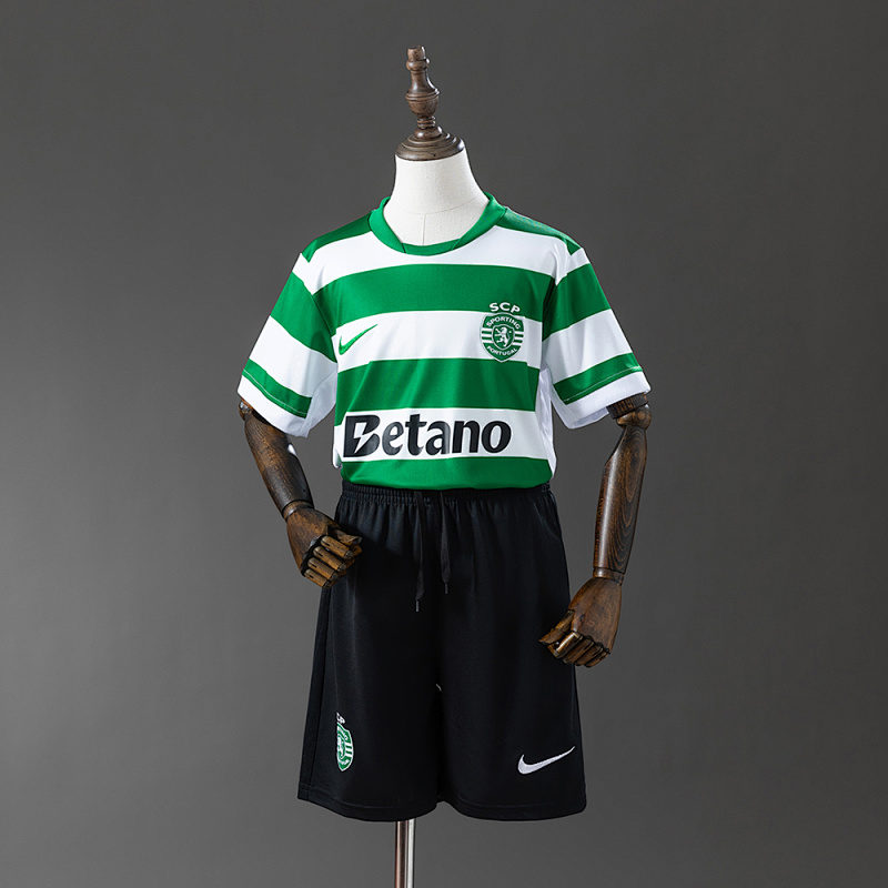 25/26 Kids Sporting Lisbon Home Size: 16-28