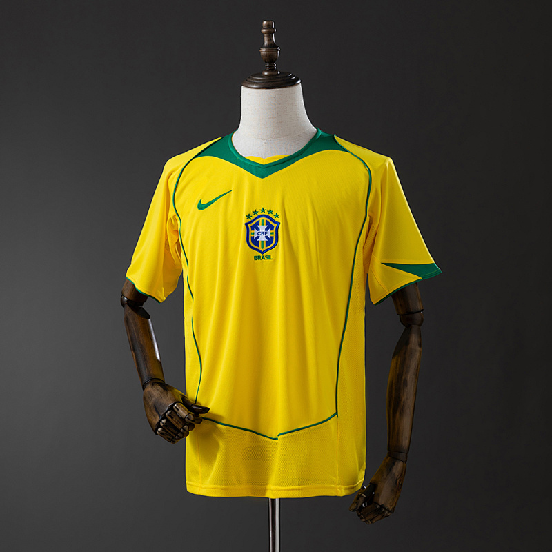 Retro 2004/06 Brazil homeS-XXL