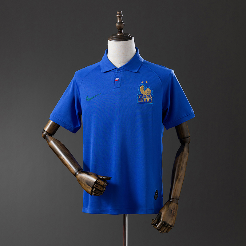 France 120th Anniversary Blue Retro Jersey S-XXL