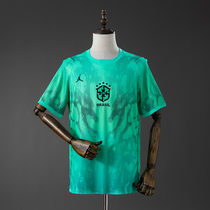 Brazil 2026 Goalkeeper Jersey - Green S-4XL