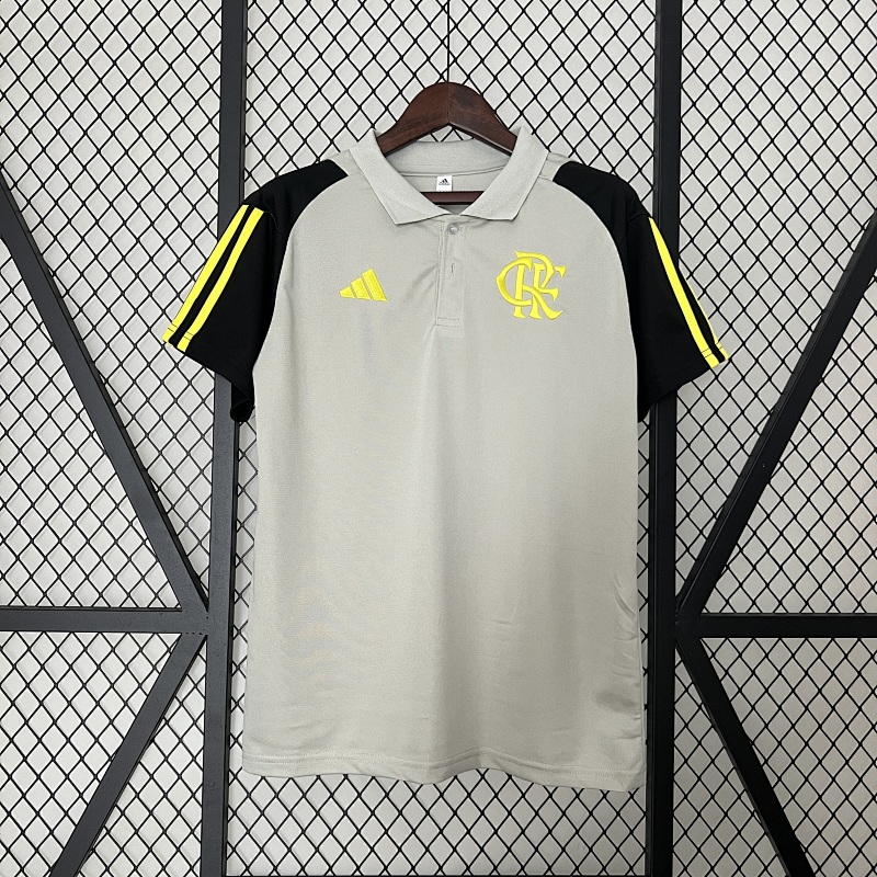 24/25 polo Flamengo Training Wear Gray S-XXL