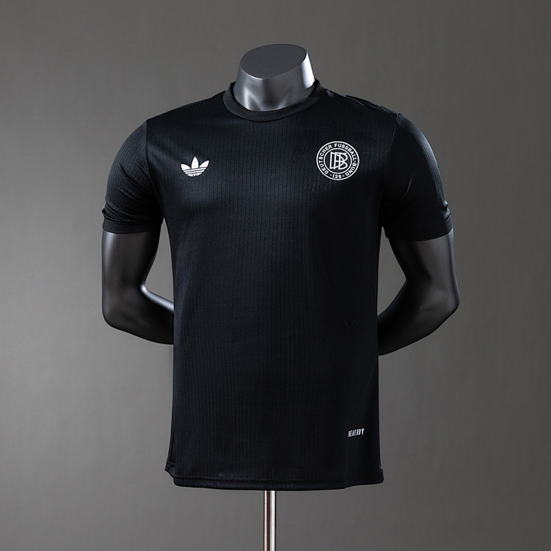Germany 125th Anniversary Edition Black Player Version Jersey S-3XL