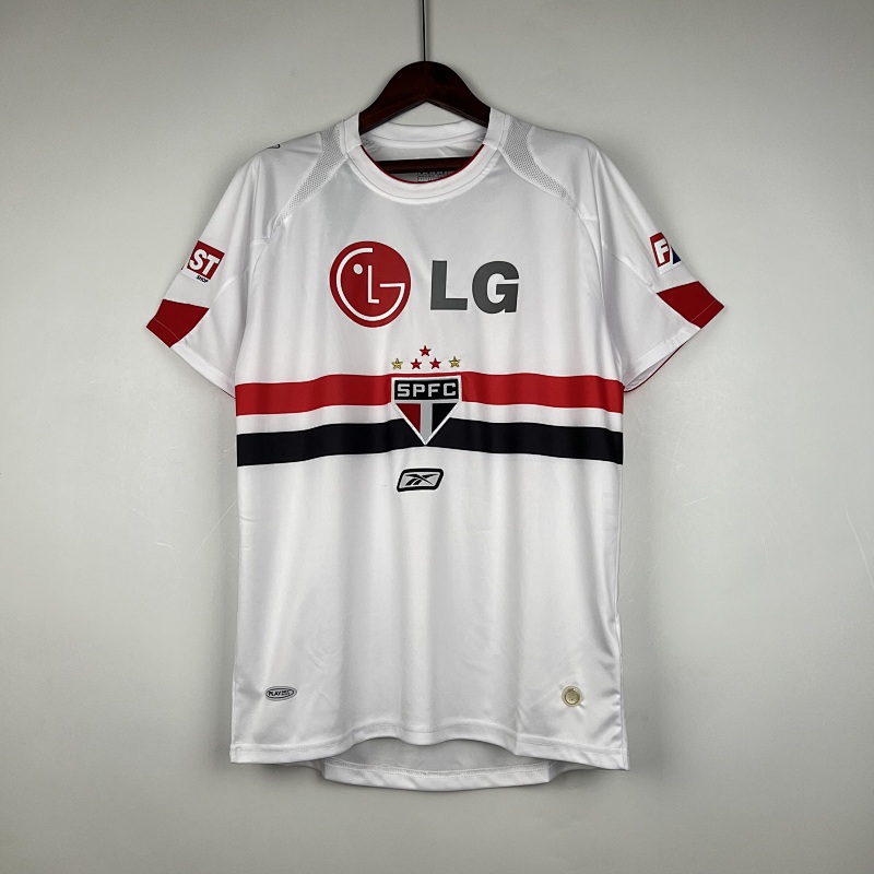 Retro sao paulo 07/08 home S-4XL