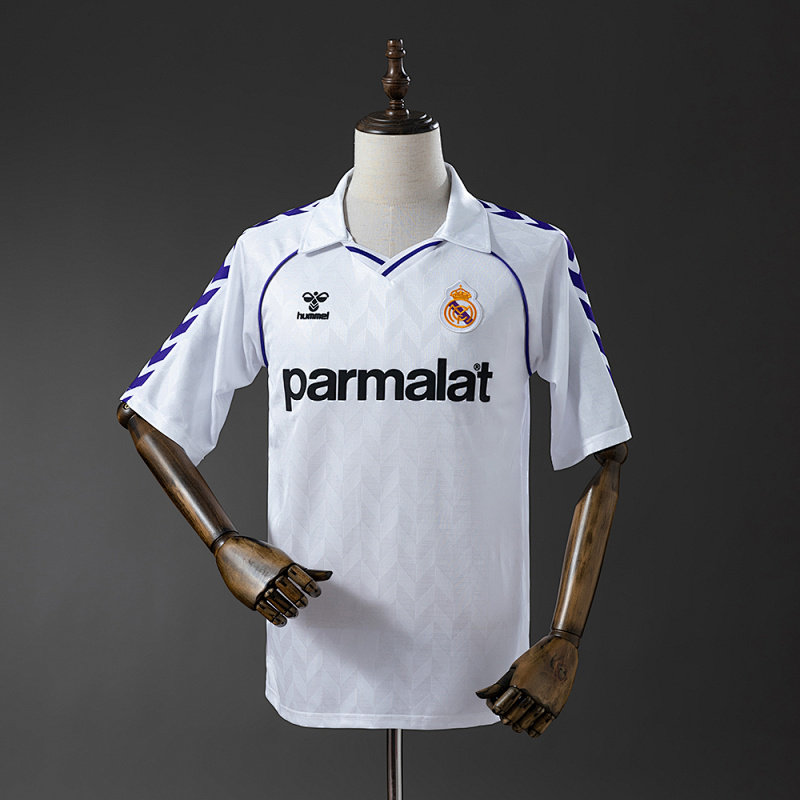 Real Madrid 1988 Home Retro Jersey S-XXL