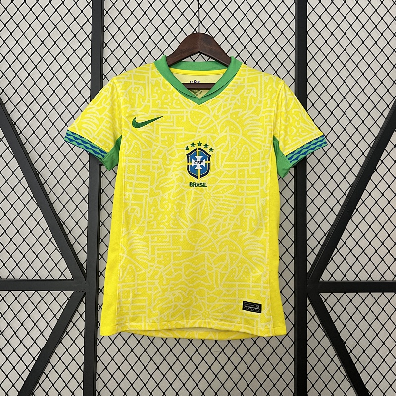 2024 Women's Brazil Home S-XXL