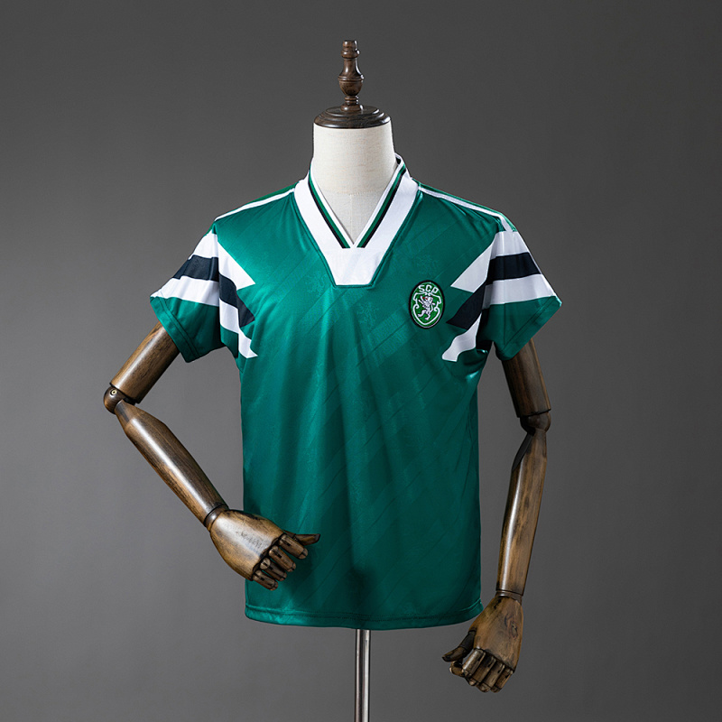 Sporting Lisbon Retro-Green Jersey S-4XL
