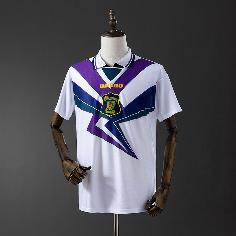 Retro Scotland 94/96 White S-XXL